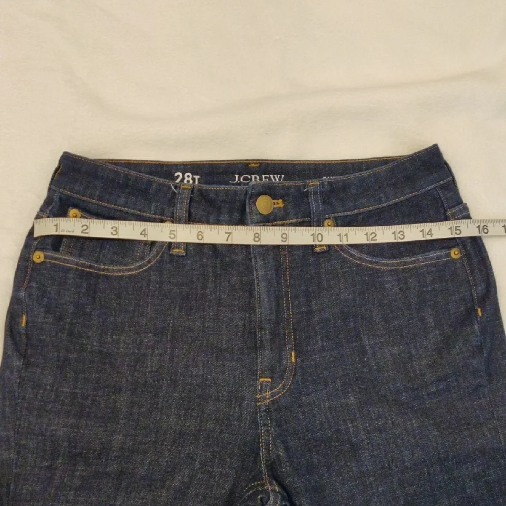 J. Crew Dark Indigo Flare Jeans